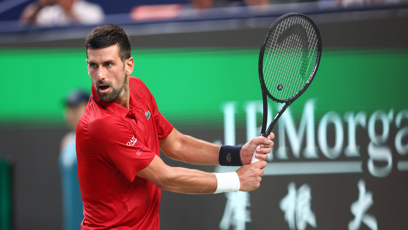 Vacherot, outsider, bat Djokovic et prépare une finale familiale à Shanghai