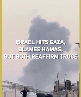 Israël et Hamas Renouvellent la Violence mais Maintiennent la Trêve Israël et Hamas Renouvellent la Violence mais Maintiennent la Trêve video poster