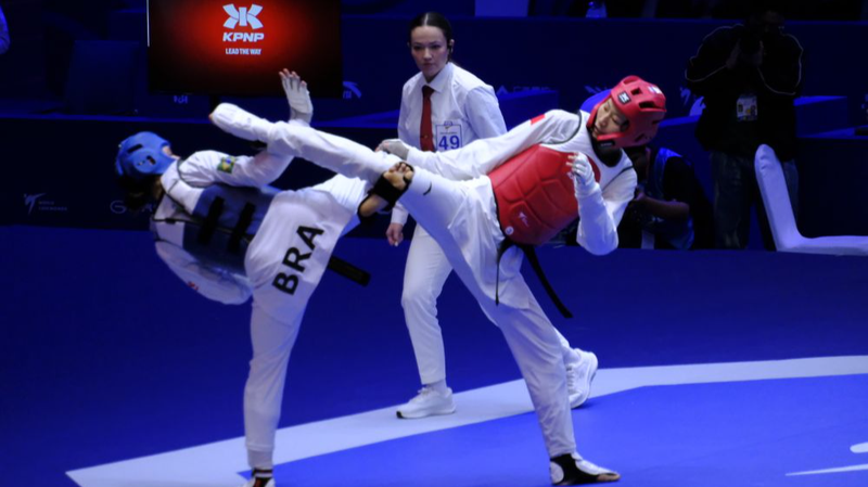 Luo Zongshi décroche le bronze aux Championnats du Monde de Taekwondo