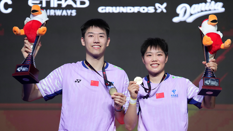 Open du Danemark : Feng et Huang réalisent un triplé en double mixte