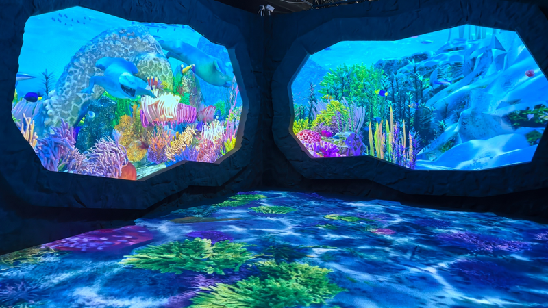 À l'intérieur de l'exposition numérique immersive 'Meet the Ocean' à Pékin video poster