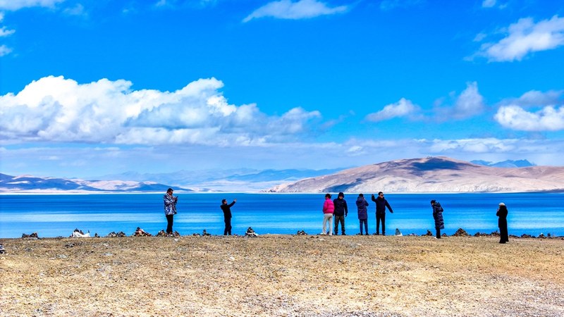 Lac Lhanag-tso : Le pays des fées azur de Xizang à 4 574m