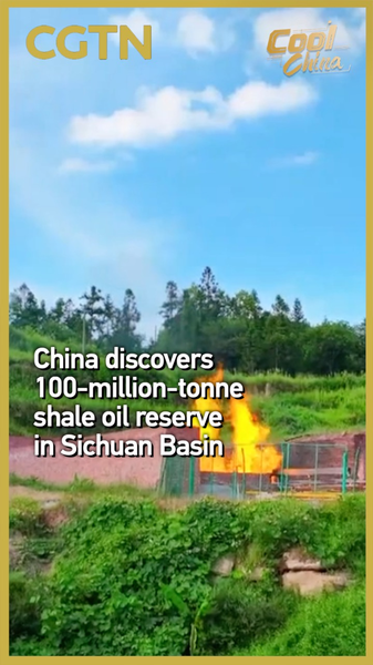Sinopec découvre 100 millions de tonnes de pétrole de schiste dans le bassin du Sichuan video poster