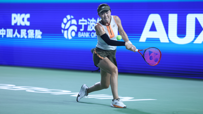 Le coup de Zhu Lin s’achève en quart de finale à Ningbo Open Le coup de Zhu Lin s'achève en quart de finale à Ningbo Open