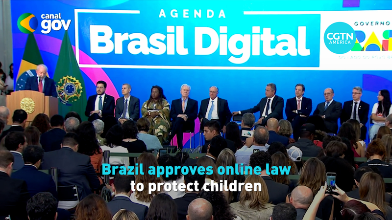 Le Brésil approuve une loi pour protéger les enfants en ligne Le Brésil approuve une loi pour protéger les enfants en ligne video poster