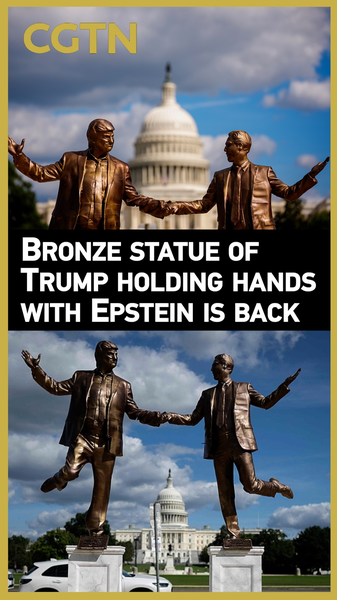 La statue en bronze de Trump et Epstein revient au National Mall La_statue_en_bronze_de_Trump_et_Epstein_revient_au_National_Mall video poster