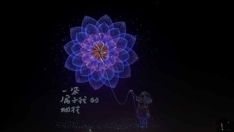 Liuyang illumine le ciel avec un spectacle de drones record Guinness Liuyang_illumine_le_ciel_avec_un_spectacle_de_drones_record_Guinness video poster