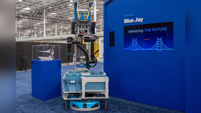 Amazon révolutionne les opérations d'entrepôt avec IA et robots
