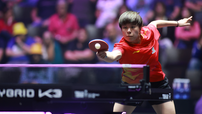 Wang Yidi se qualifie pour les huitièmes de finale au WTT Champions Montpellier