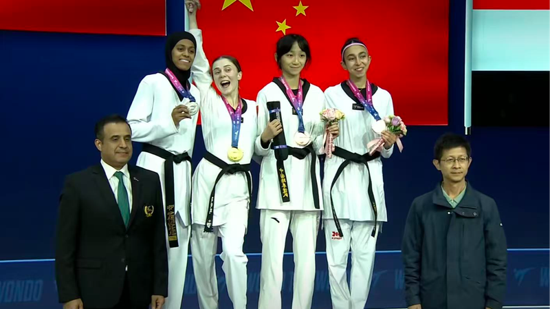 La Chine en tête du tableau des médailles aux Championnats du Monde de Taekwondo à Wuxi