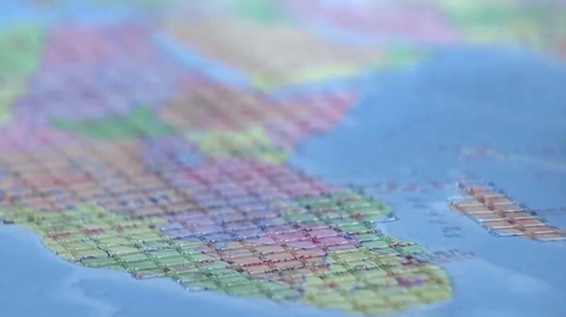 La Chine dévoile les premières cartes tactiles pour les malvoyants