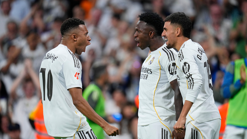 Vinicius et Mbappé brillent alors que le Real Madrid bat Villarreal 3-1