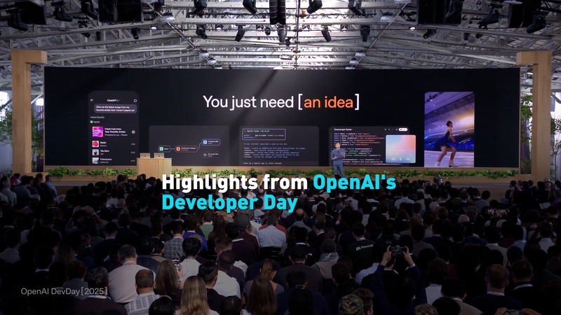 Journée des développeurs OpenAI : Nouveaux outils d'IA et accord majeur avec un fabricant de puces video poster