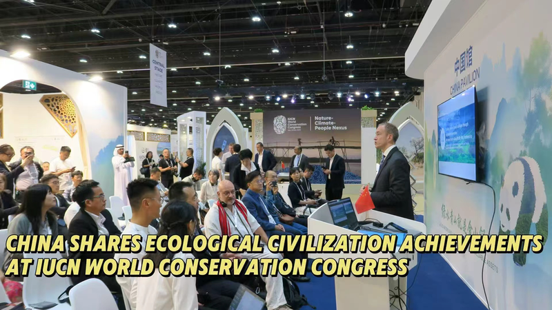 La Chine présente 20 ans de victoires écologiques au Congrès de l’UICN La Chine présente 20 ans de victoires écologiques au Congrès de l'UICN video poster