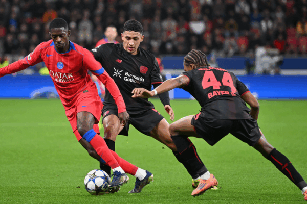 Le PSG écrase Leverkusen 7-2 pour prendre la tête du groupe de la Ligue des champions Le PSG écrase Leverkusen 7-2 pour prendre la tête du groupe de la Ligue des champions