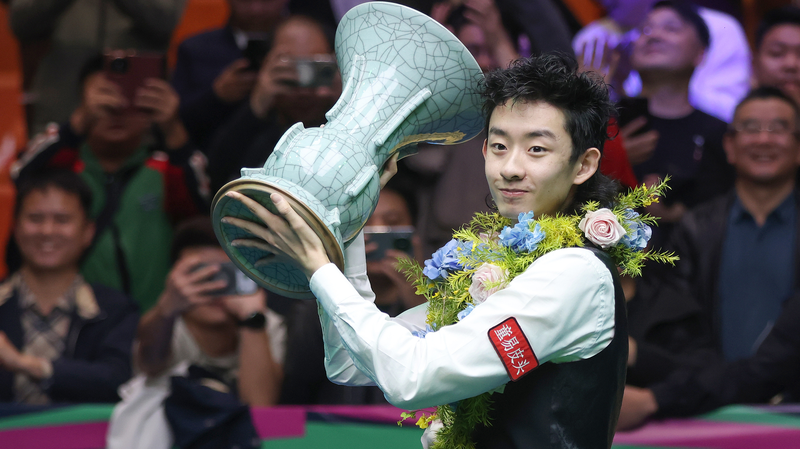 Wu Yize étourdit Higgins à Nanjing pour remporter son premier titre au classement