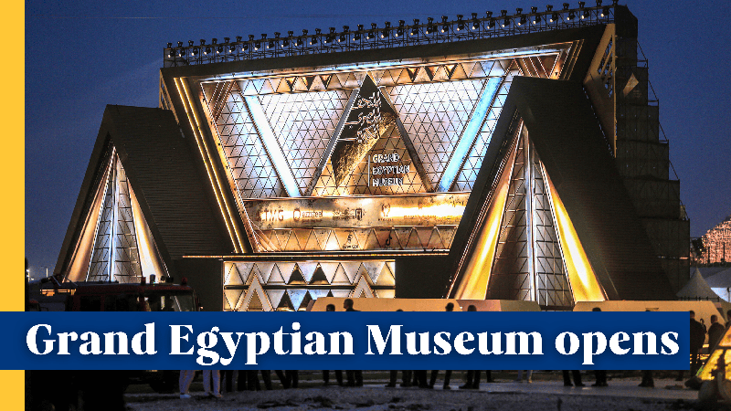 L'Égypte inaugure le GEM : le plus grand musée du monde pour une civilisation video poster
