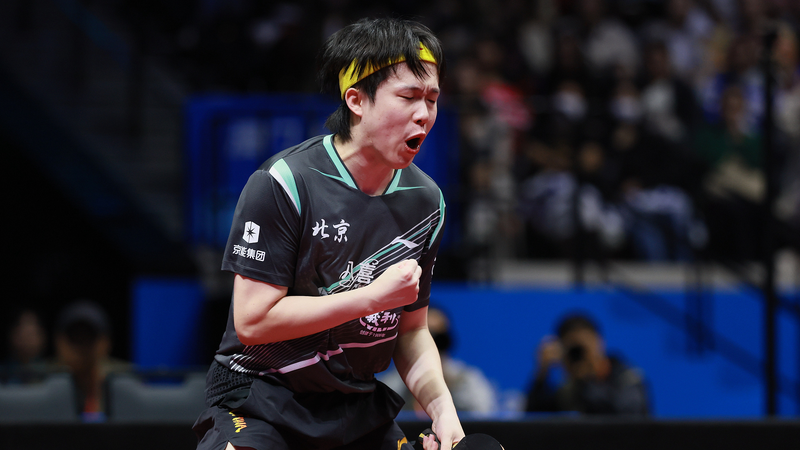 Wang Chuqin se rallie et dépasse Lin Gaoyuan pour accéder aux demi-finales aux Jeux Nationaux de Chine