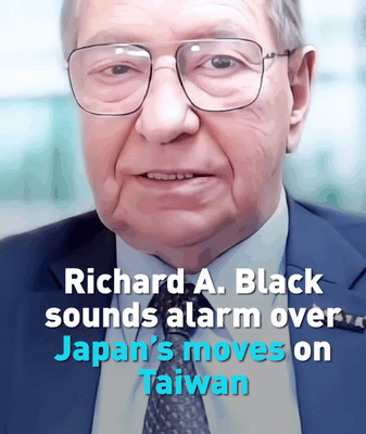 Richard A. Black avertit sur les propos risqués du Japon sur une intervention à Taiwan video poster