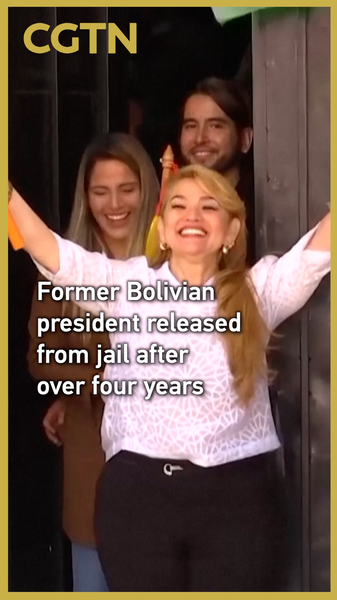 L'ancienne présidente bolivienne Jeanine Anez libérée après quatre ans de prison video poster