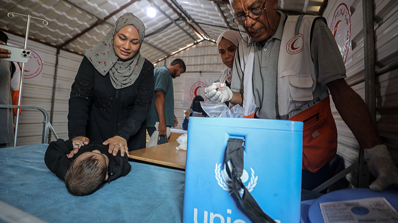 La vaccination à Gaza en péril alors que 1M de seringues sont bloquées