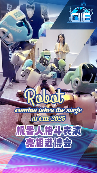Le combat de robots électrise CIIE 2025 video poster