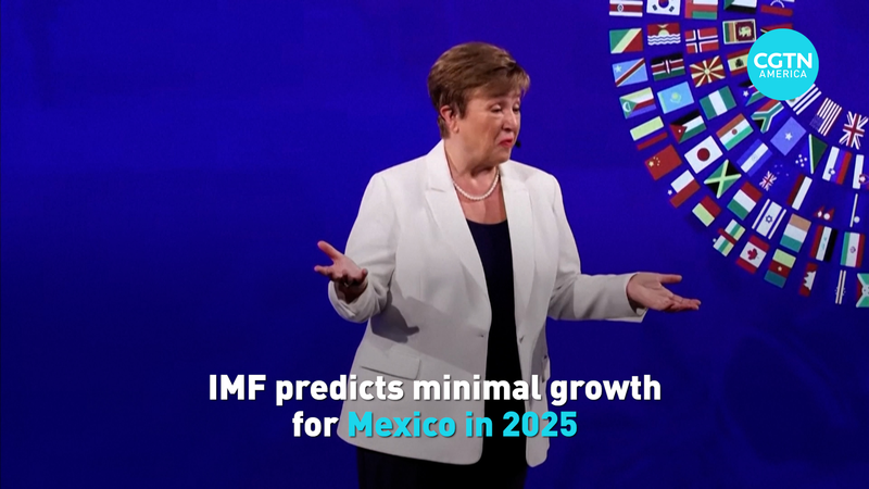 Le FMI prévoit une croissance minimale pour l'économie du Mexique en 2025 video poster