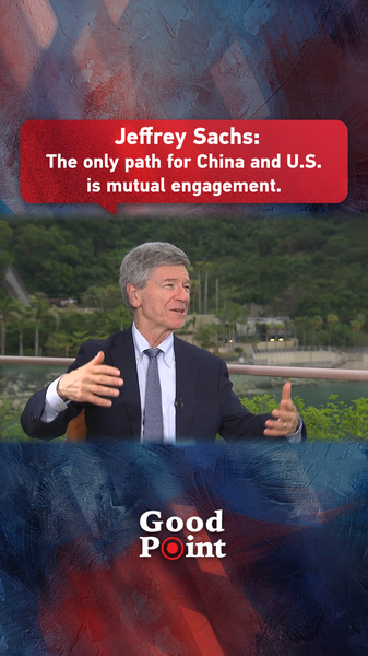 Jeffrey Sachs exhorte au dialogue et aux échanges d'étudiants entre les États-Unis et la Chine video poster