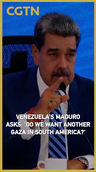 Maduro du Venezuela demande : « Voulons-nous un autre Gaza en Amérique du Sud ? » video poster
