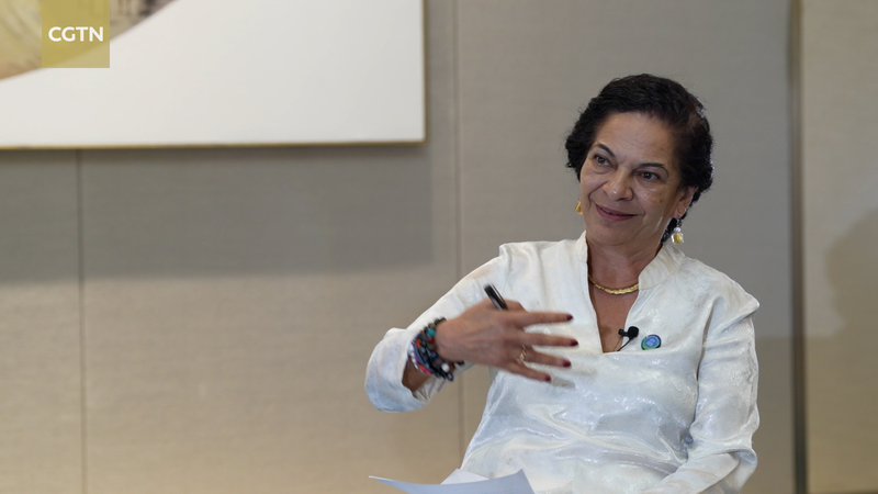 Les efforts de durabilité de la Chine reflètent la vision de l'UNESCO, selon Brito de l'UNESCO video poster