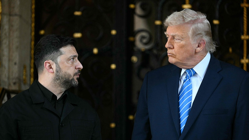 Zelenskyy et Trump se rencontrent à Mar-a-Lago pour des pourparlers de paix à huis clos