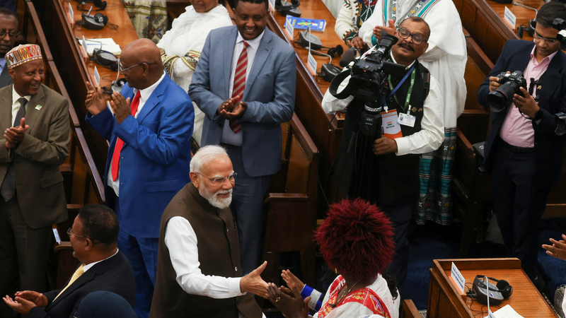 Discours historique de Modi au Parlement éthiopien