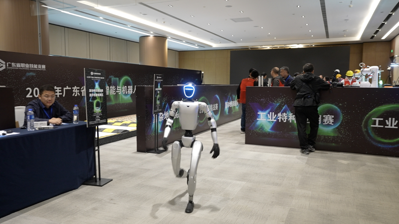 Finale de robotique du Guangdong : 32 équipes, technologie de pointe video poster