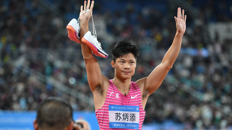 Su Bingtian, détenteur du record asiatique du 100m, annonce sa retraite