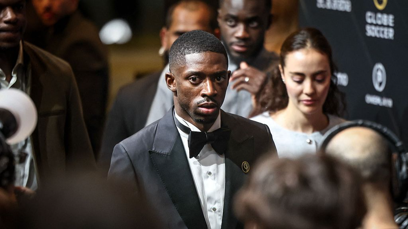 Dembélé remporte le prix du Meilleur Joueur Masculin aux Globe Soccer Awards