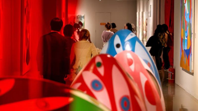 L'art contemporain italien 'Au-delà du miroir' débute à Pékin