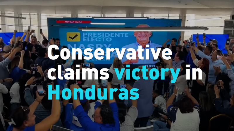 Honduras : Asfura déclaré vainqueur de l'élection contestée video poster