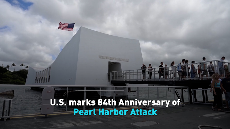 Les États-Unis marquent le 84e anniversaire de Pearl Harbor video poster