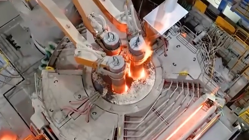 La Chine lance la première ligne d'acier près de zéro carbone d'un million de tonnes