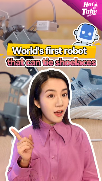 Le robot IA de ByteDance atteint un taux de réussite de 83 % pour nouer les lacets video poster