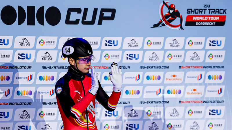 Liu Shaoang remporte deux médailles d'argent à la tournée ISU Short Track de Dordrecht
