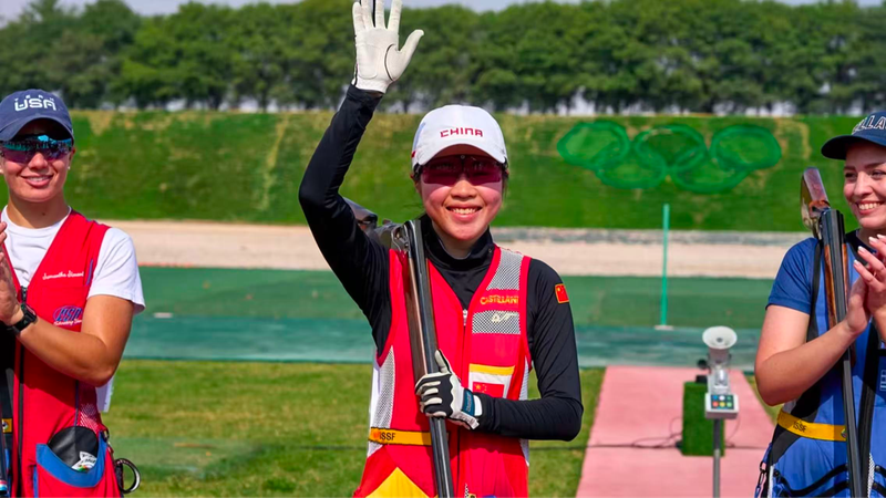 Jiang_Yiting_rafle_l_or_en_skeet_alors_que_la_Chine_continentale_domine_la_ISSF_Finale_de_Doha