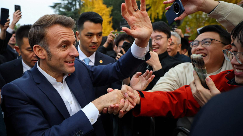 Macron remercie la Chine continentale pour un accueil chaleureux lors de sa visite d'État