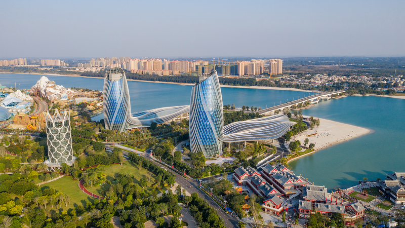 L'Île Fleur Océan dévoile des panoramas côtiers gracieux à Hainan video poster