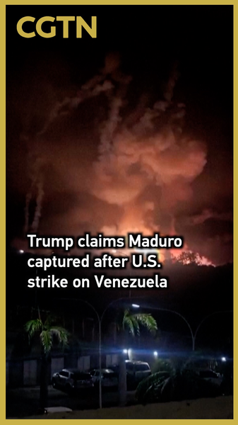Trump affirme qu'une frappe américaine a capturé Maduro du Venezuela video poster