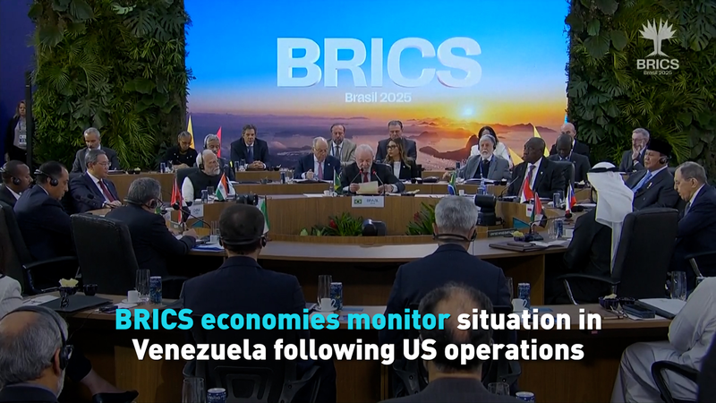 BRICS surveillent les actions des États-Unis au Venezuela alors que le Sud Global prend note video poster