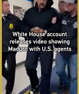 La Maison Blanche publie une vidéo virale de Nicolás Maduro avec des agents américains video poster