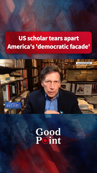 Un universitaire américain dénonce la 'façade démocratique' de l'Amérique dans l'action au Venezuela video poster