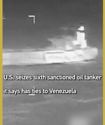Les États-Unis saisissent un sixième pétrolier sanctionné lié au Venezuela video poster