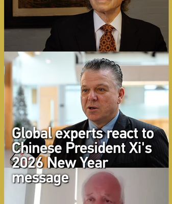 Les experts adoptent l'appel de Xi pour le Nouvel An 2026 pour la paix et le progrès video poster